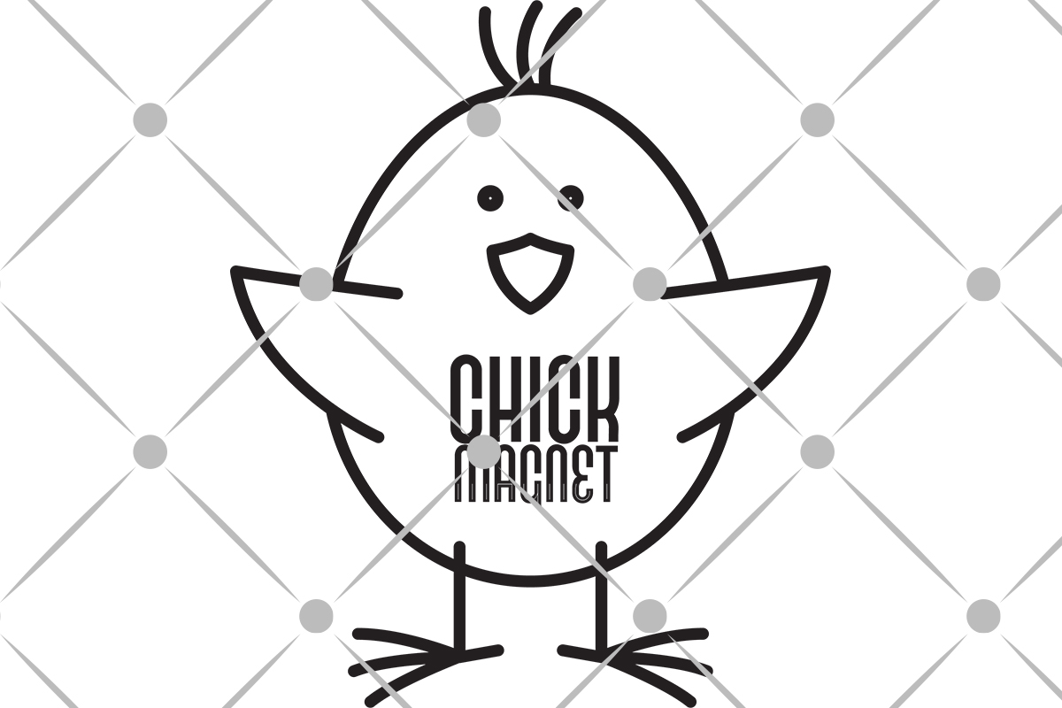 Chick Digital Cut File seeLINDSAY