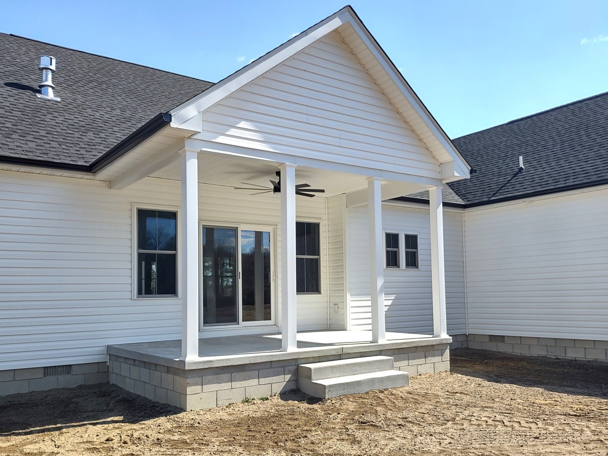 Custom FourBedroom Country Home Completed in Sussex County Seely Homes, LLC
