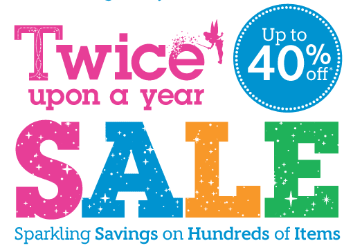 Disney Store's Twice Upon A Year Sale Up to 40 Off! See Mom Click