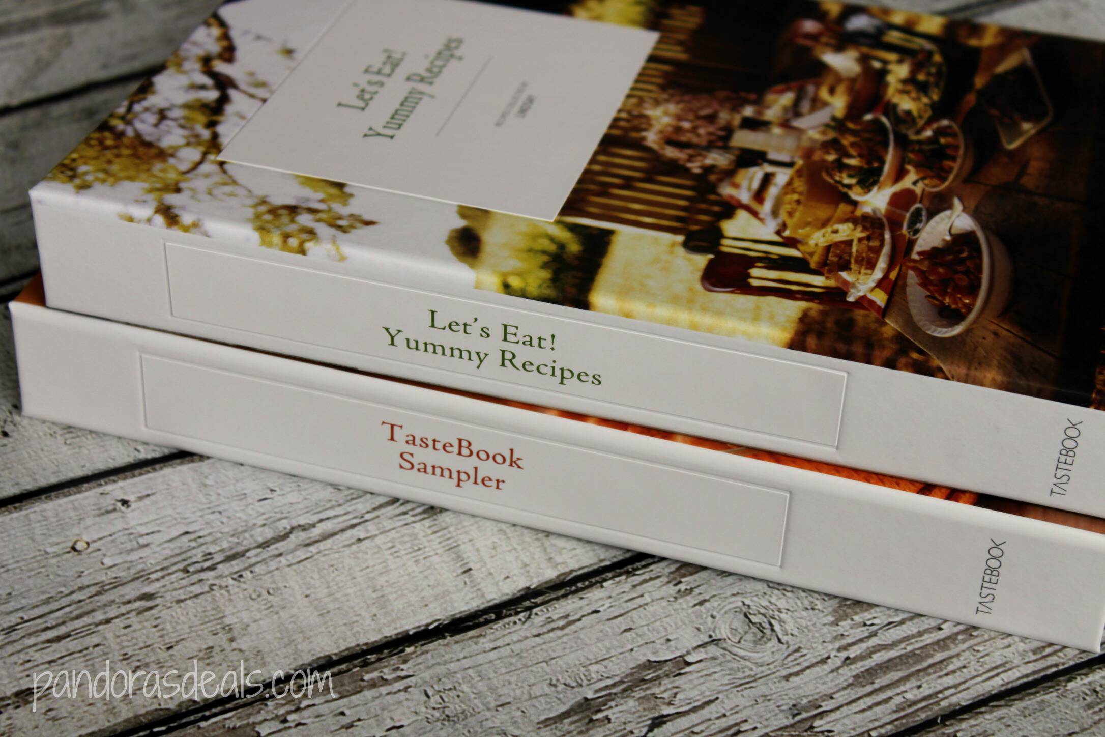 TasteBook Create A Custom Cookbook & AHA Recipes Pandora's Deals