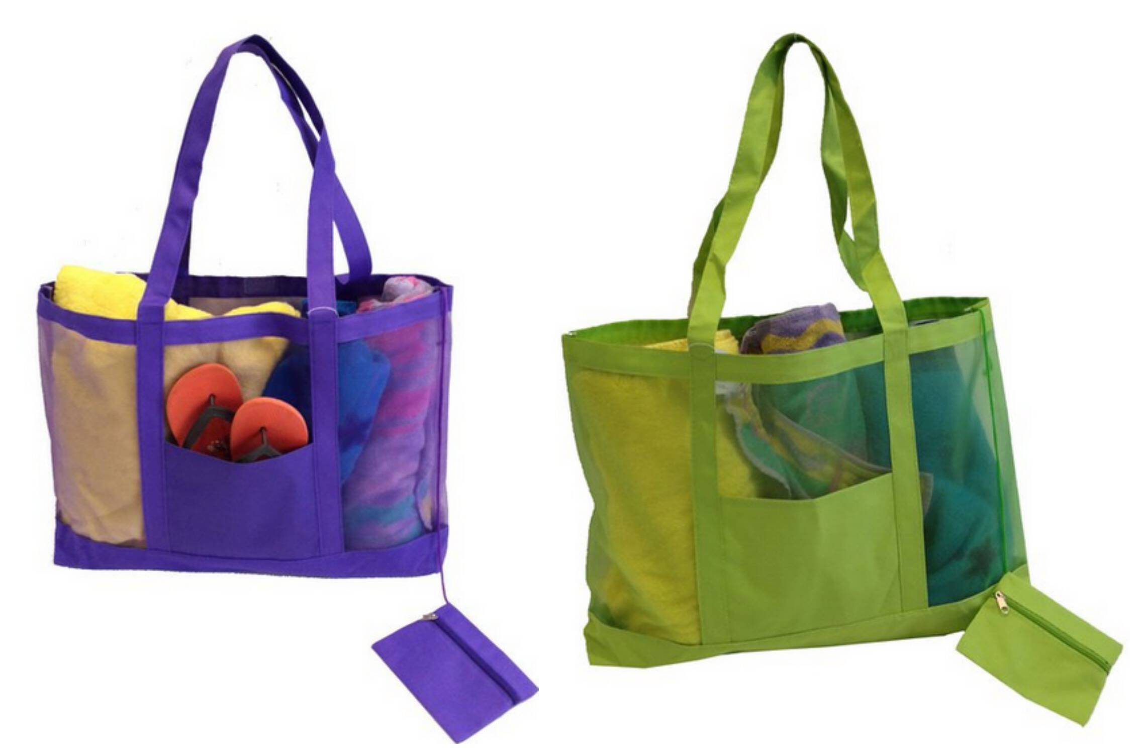 Mesh Beach Bag for 13.95 See Mom Click