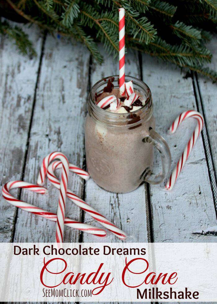 Candy Cane Milkshake Recipe See Mom Click