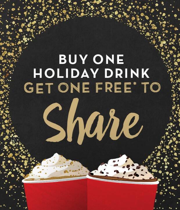 Starbucks BOGO Holiday Drinks See Mom Click