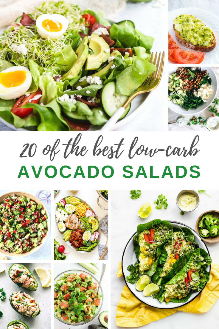 20 of the Best Low Carb Avocado Salads See Mom Click®