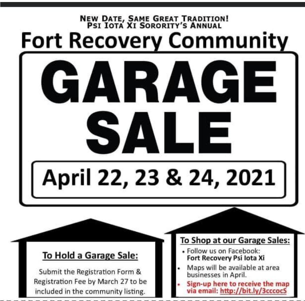 Fort Recovery Community Garage Sales Greater Grand Lake Visitors Region