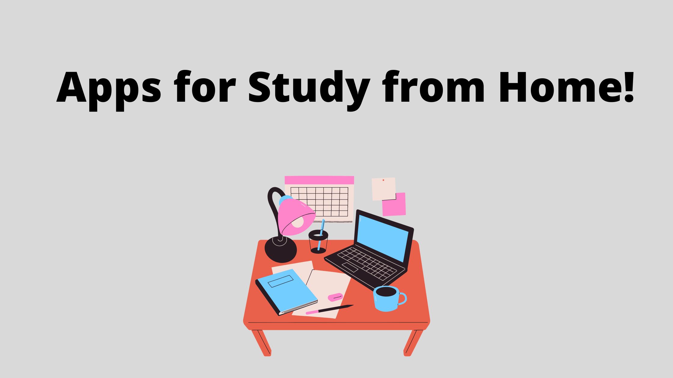 Best Apps to Help You Study from Home! Seeromega