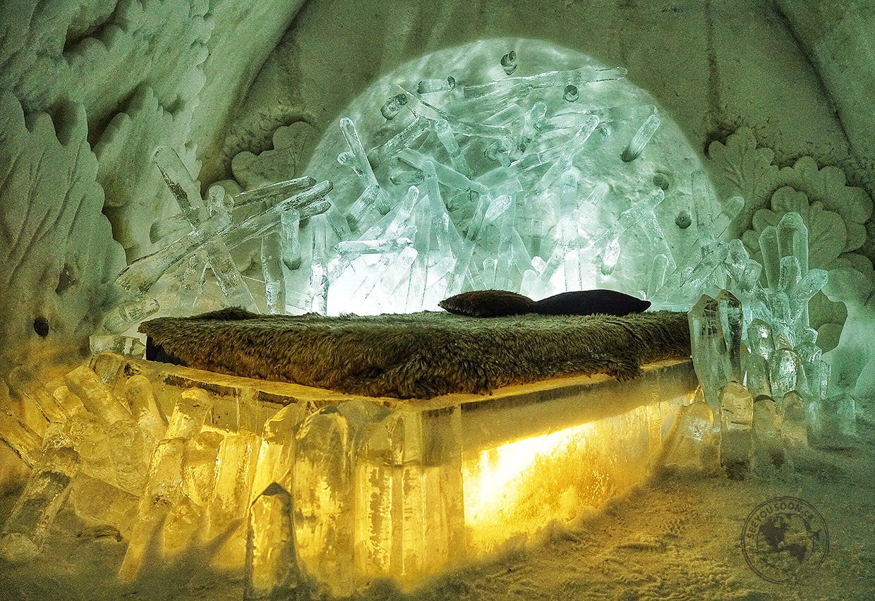 Video Inside North America's Only Ice Hotel