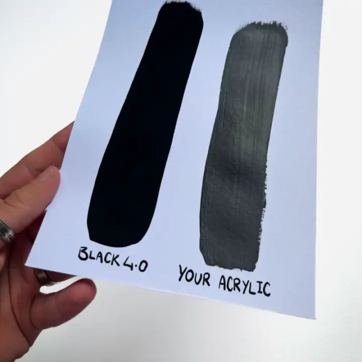 Black 4.0 The Blackest Paint Man Can Buy