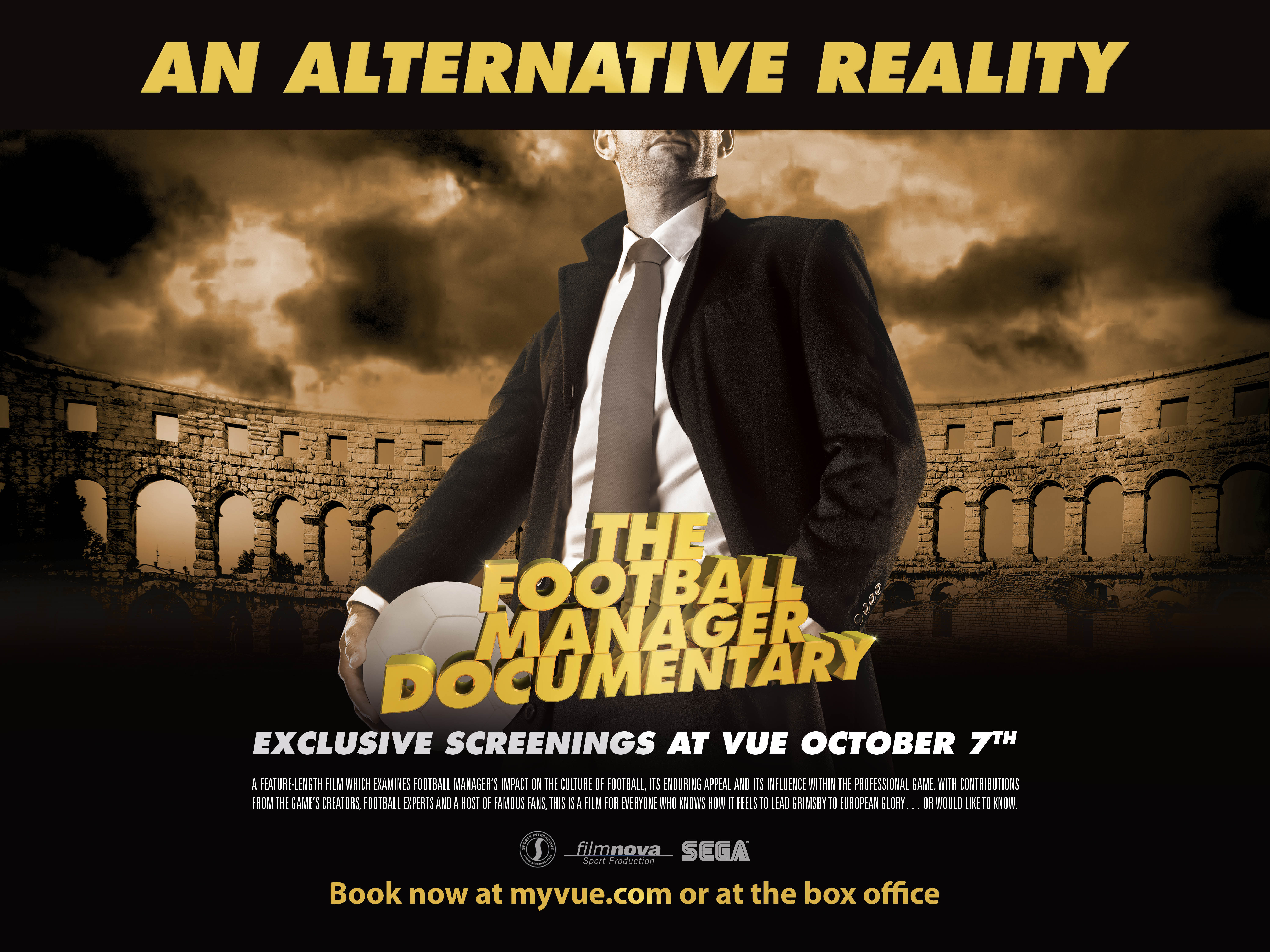 Football Manager documentary hitting UK cinemas next month » SEGAbits