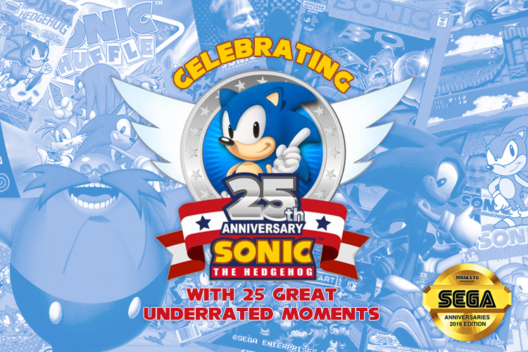 Celebrating Sonic the Hedgehog’s 25th anniversary with 25 great