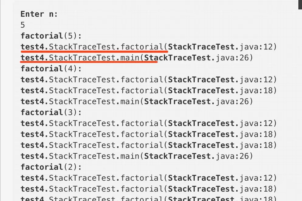 java 【JAVA小白】看书例子有疑问，问关于getStackTrace()的顺序问题 SegmentFault 思否