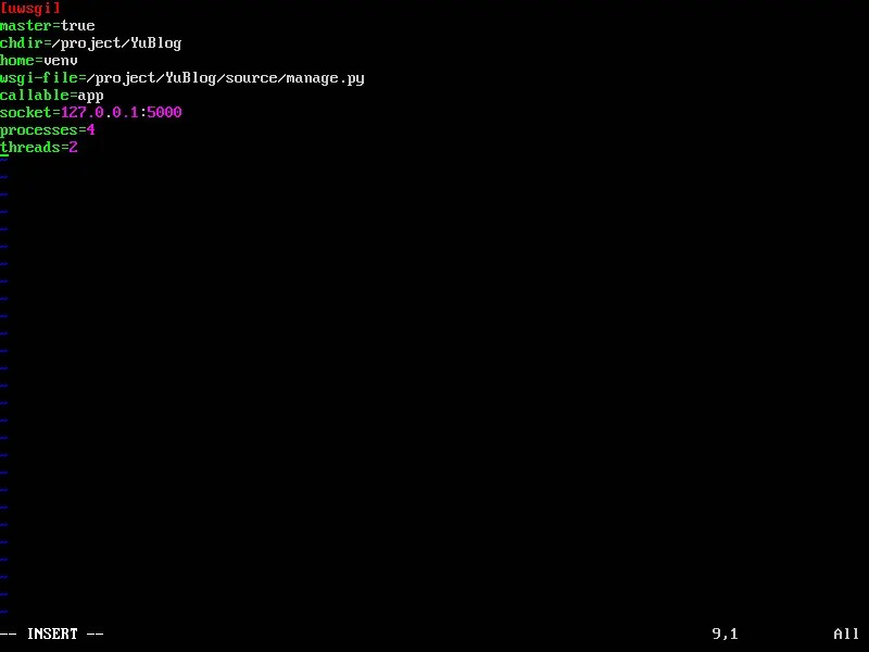 Ubuntu+uwsgi+Nginx部署Flask应用 no python application found 报错