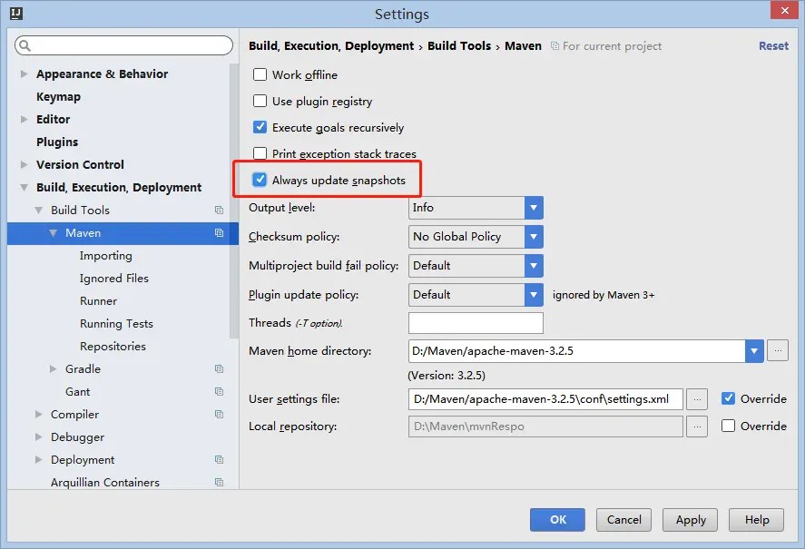 Maven自动更新SNAPSHOT包 个人文章 SegmentFault 思否