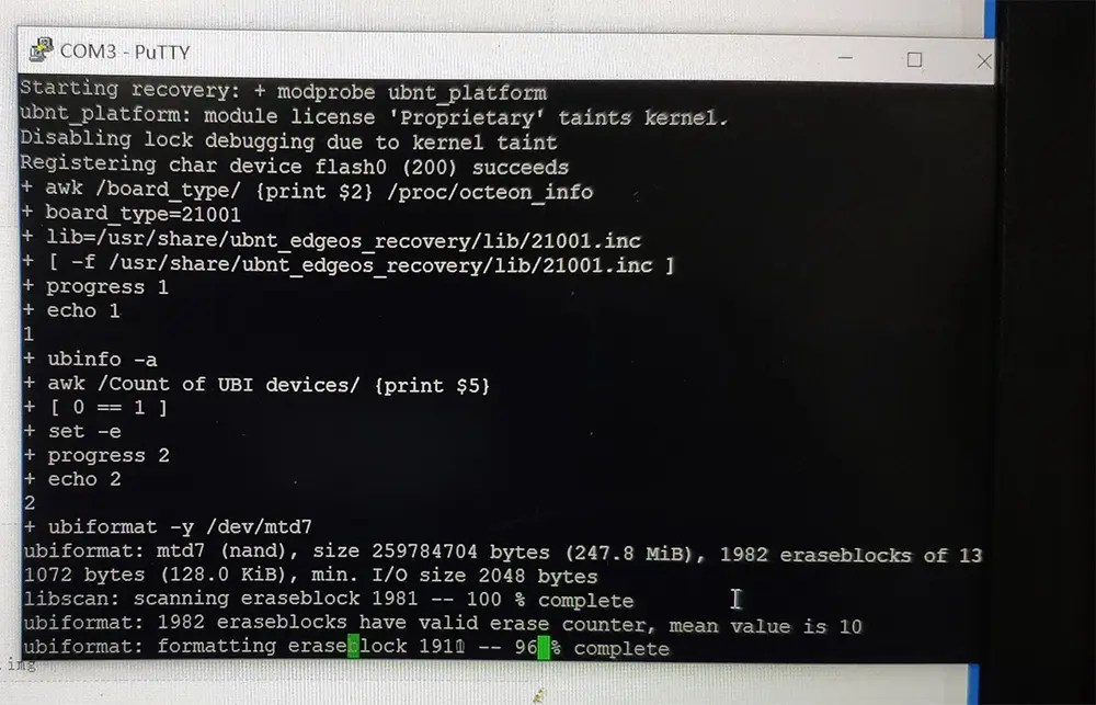 路由器 用 TTL 和 TFTP 恢复 ubnt erx 官方固件 王铁手的博客 SegmentFault 思否