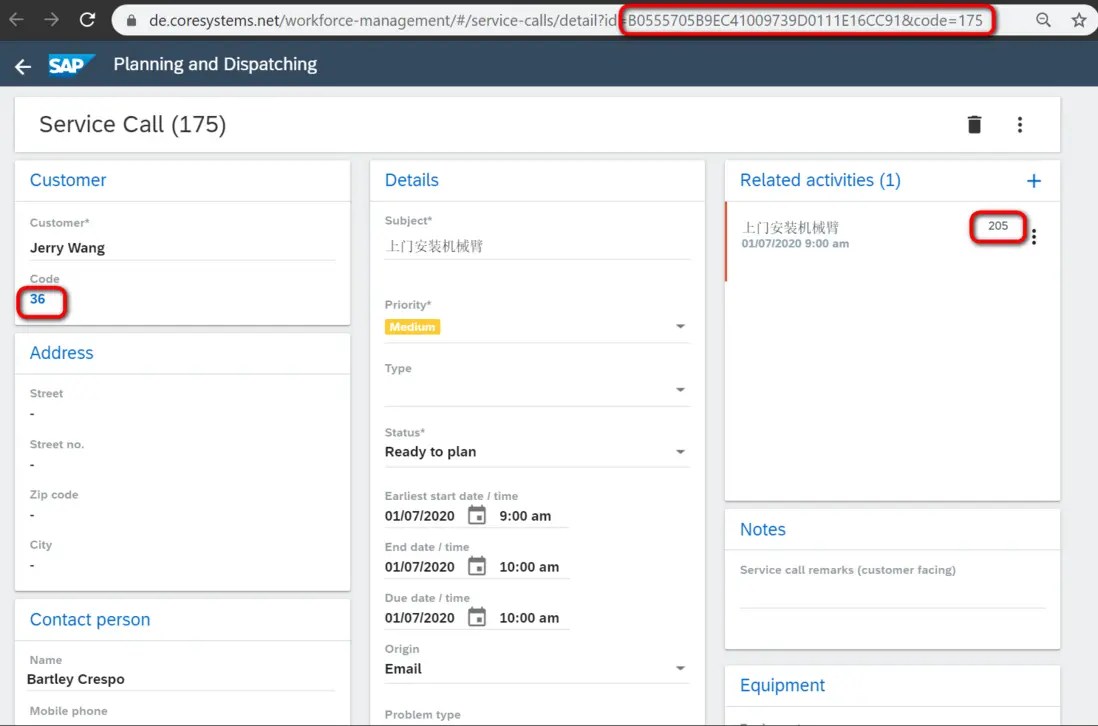 微信 The Smart Field Service Prototype powered by SAP FSM and Wechat