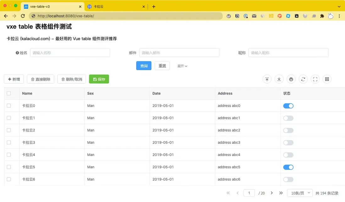 vue.js 顶级好用的 5 款 Vue table 表格组件测评与推荐 卡拉云 SegmentFault 思否