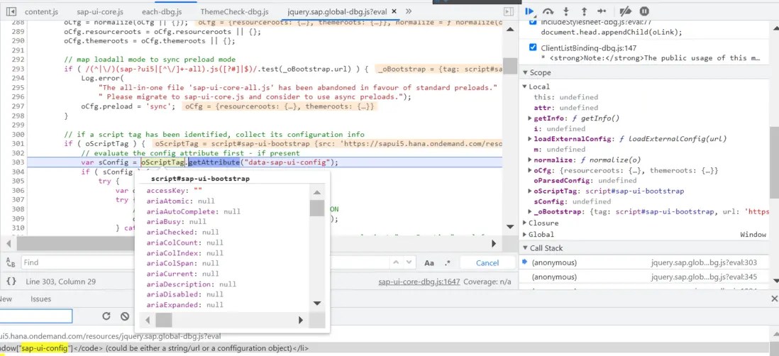javascript SAP UI5 Theme Library 的解析逻辑和 SAP UI5 配置元数据的默认值 待注销