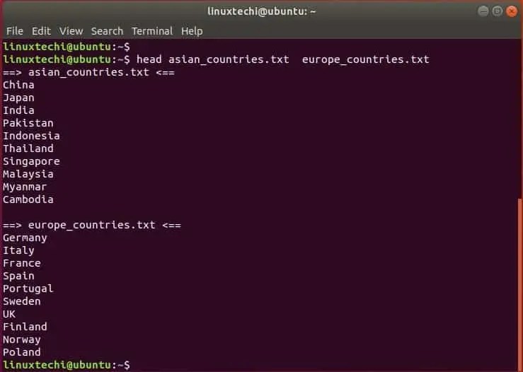 通过8个实例掌握 Linux Head 命令 个人文章 SegmentFault 思否