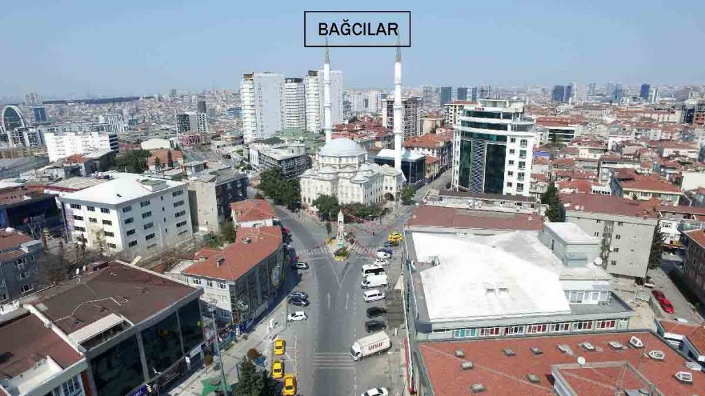 Bağcılar Mahalleleri, Bağcılar İlçesi, Bağcılar Mahalle Haritası