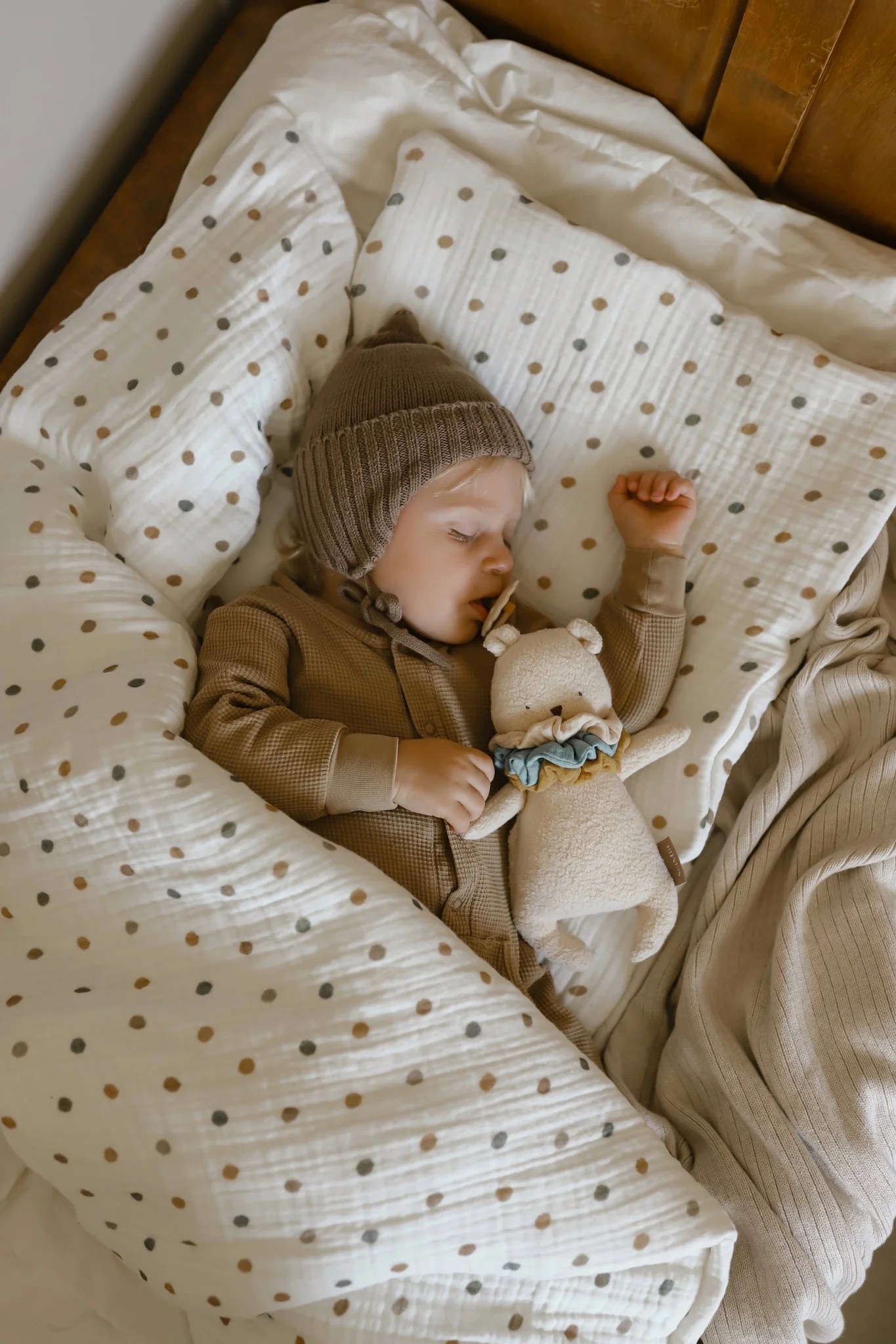 Baby bedding set Dots with filling Sei Mia