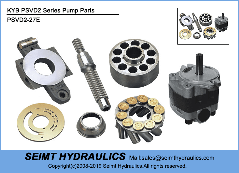 KYB PSVD227E Rotary Group and Spare Part SEIMT HYDRAULICS