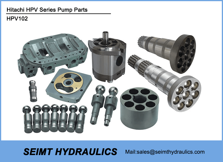 Hitachi HPV102 Hydraulic Pump Replacement Parts
