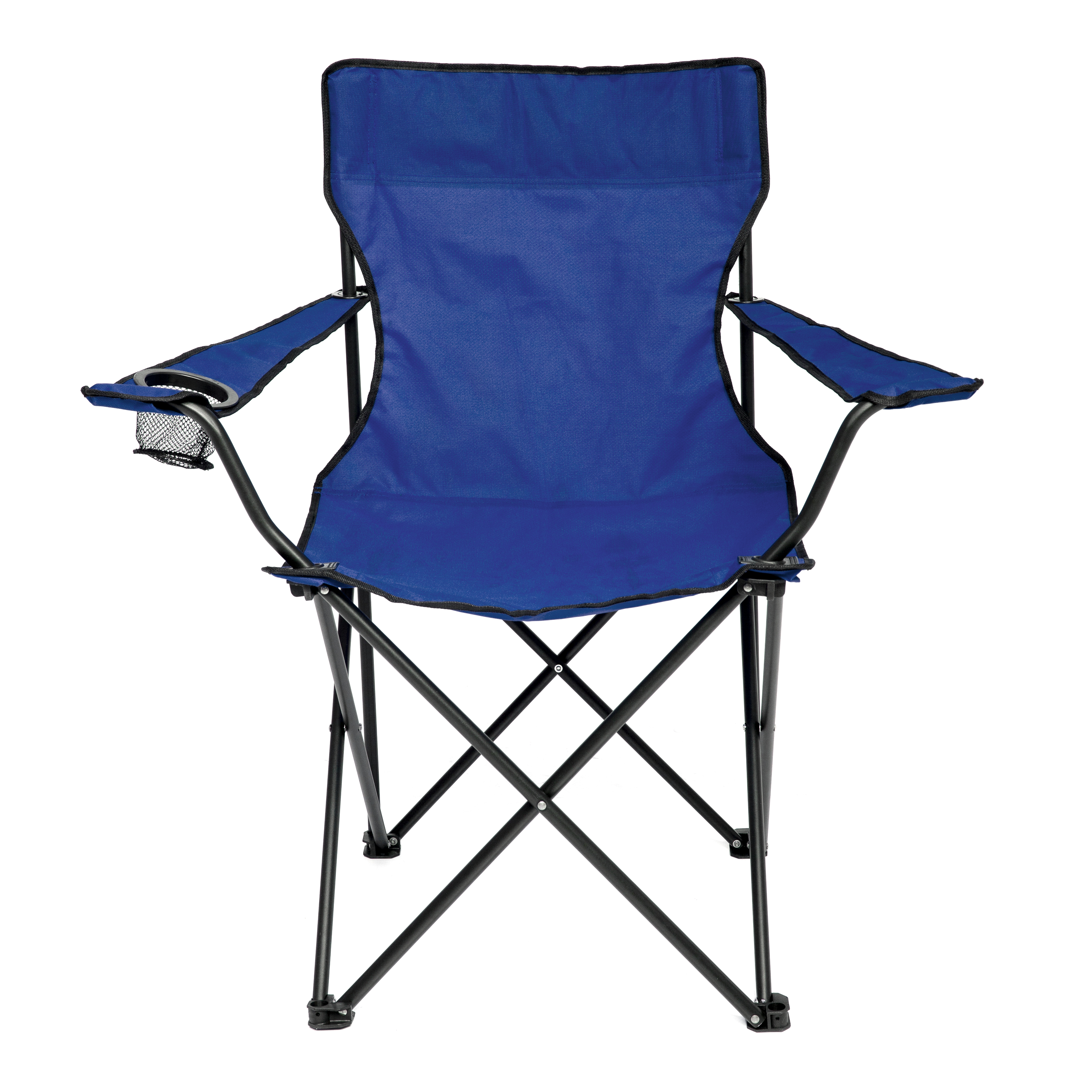SBA001 Quad Folding Arm Chair Blue Seina Inc
