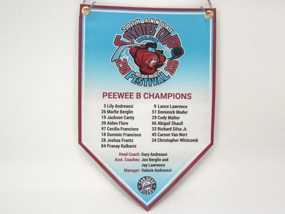 Hockey Tournament Banners Seismic Signs