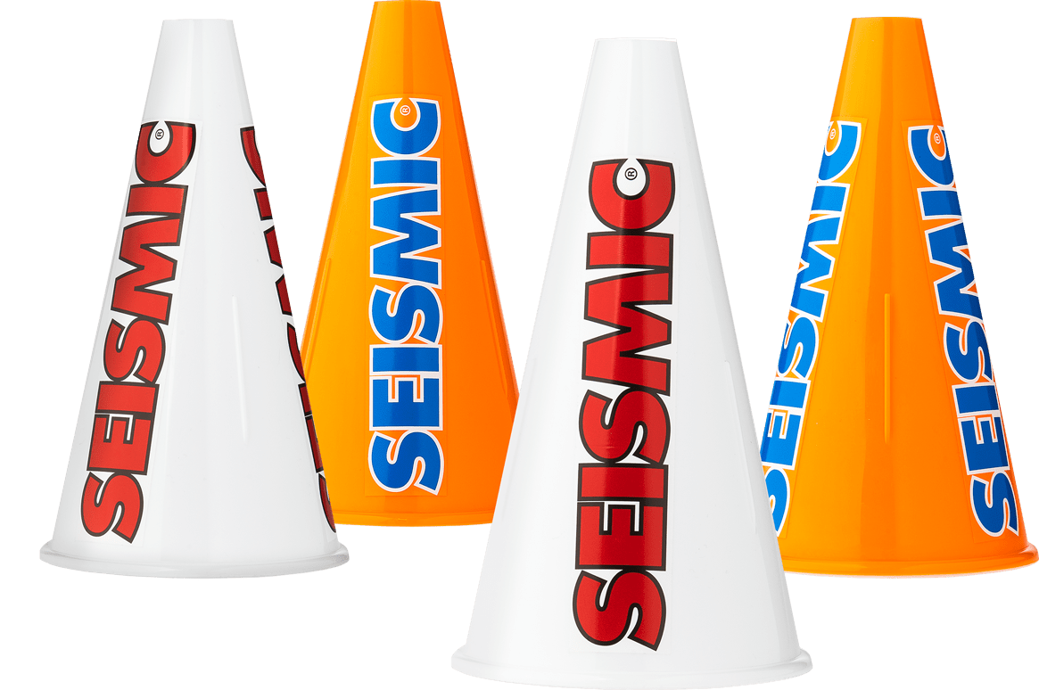 Slalom Cones (Set of 50) Seismic Skate