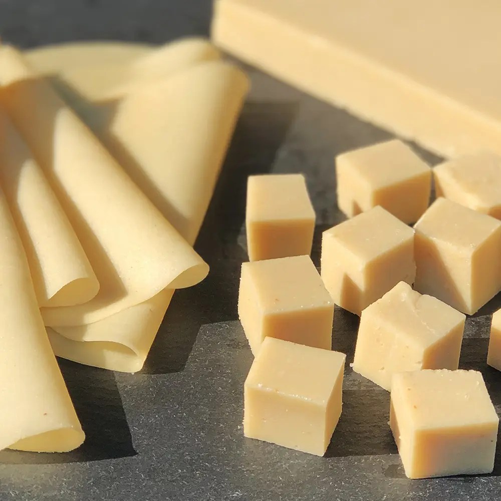 Vegan Provolone Cheese Wheat Starch Water Seitan Society