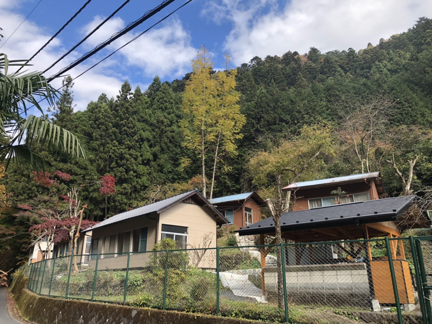 キャンプ場を改装しております 清東園キャンプ場