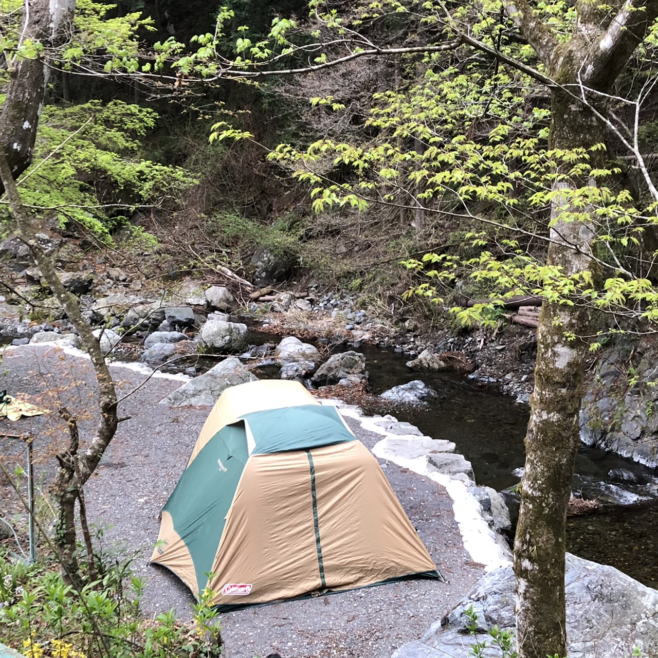 テント予約から、当日にバンガローへ変更可能なお知らせ 清東園キャンプ場