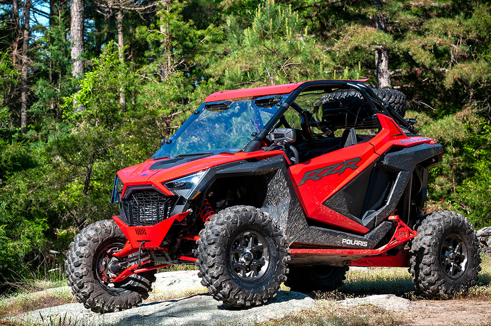 Windshield VersaVent (Hard Coated Poly) Polaris RZR Pro XP Seizmik
