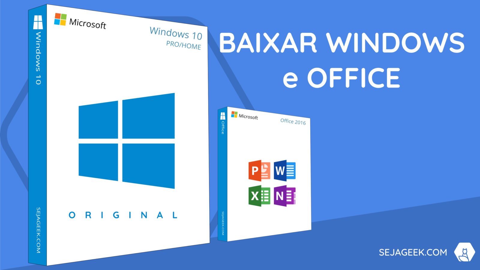 Como baixar qualquer versão do Windows e Office Seja Geek