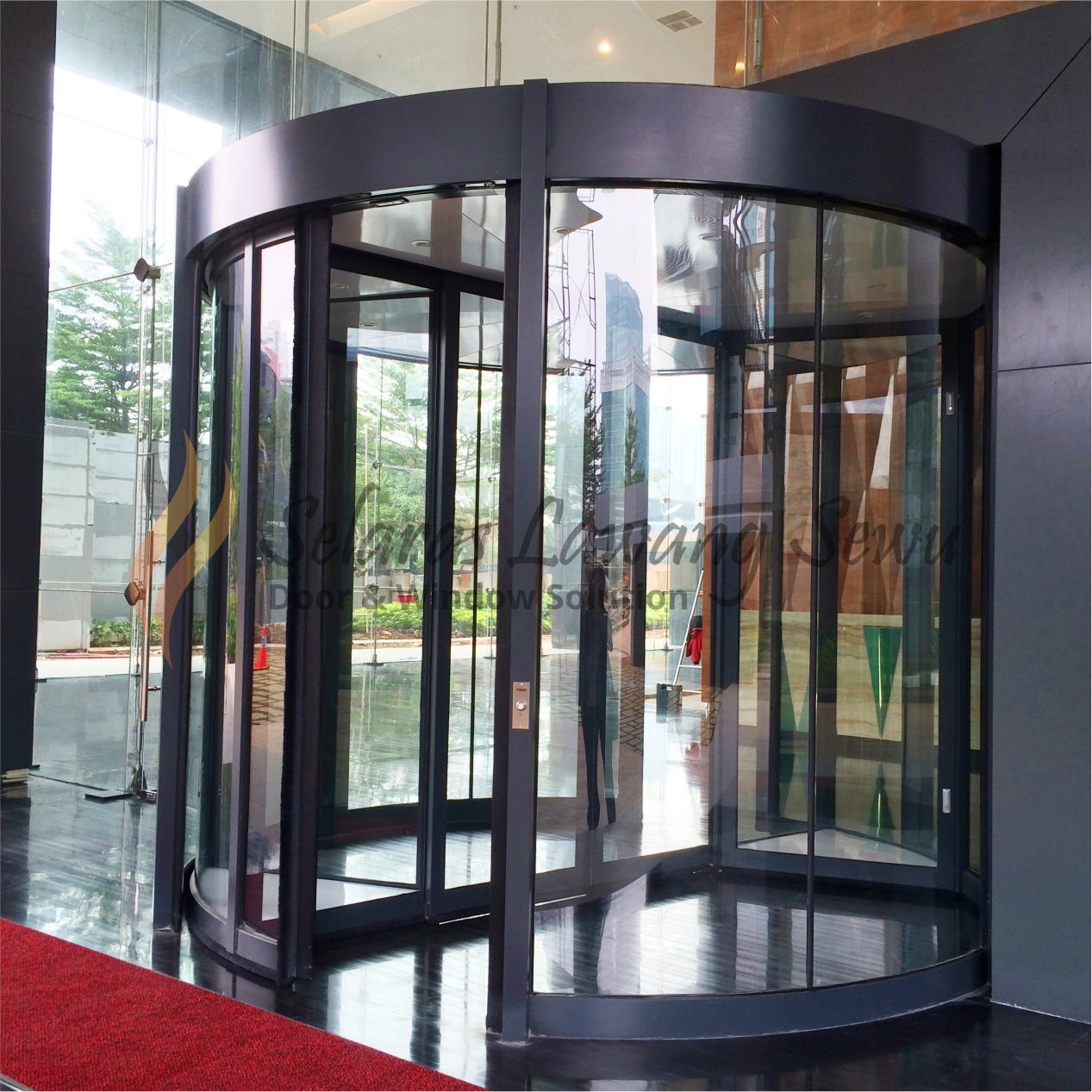 Tormax Revolving Door Automatic Selaras Lawang Sewu