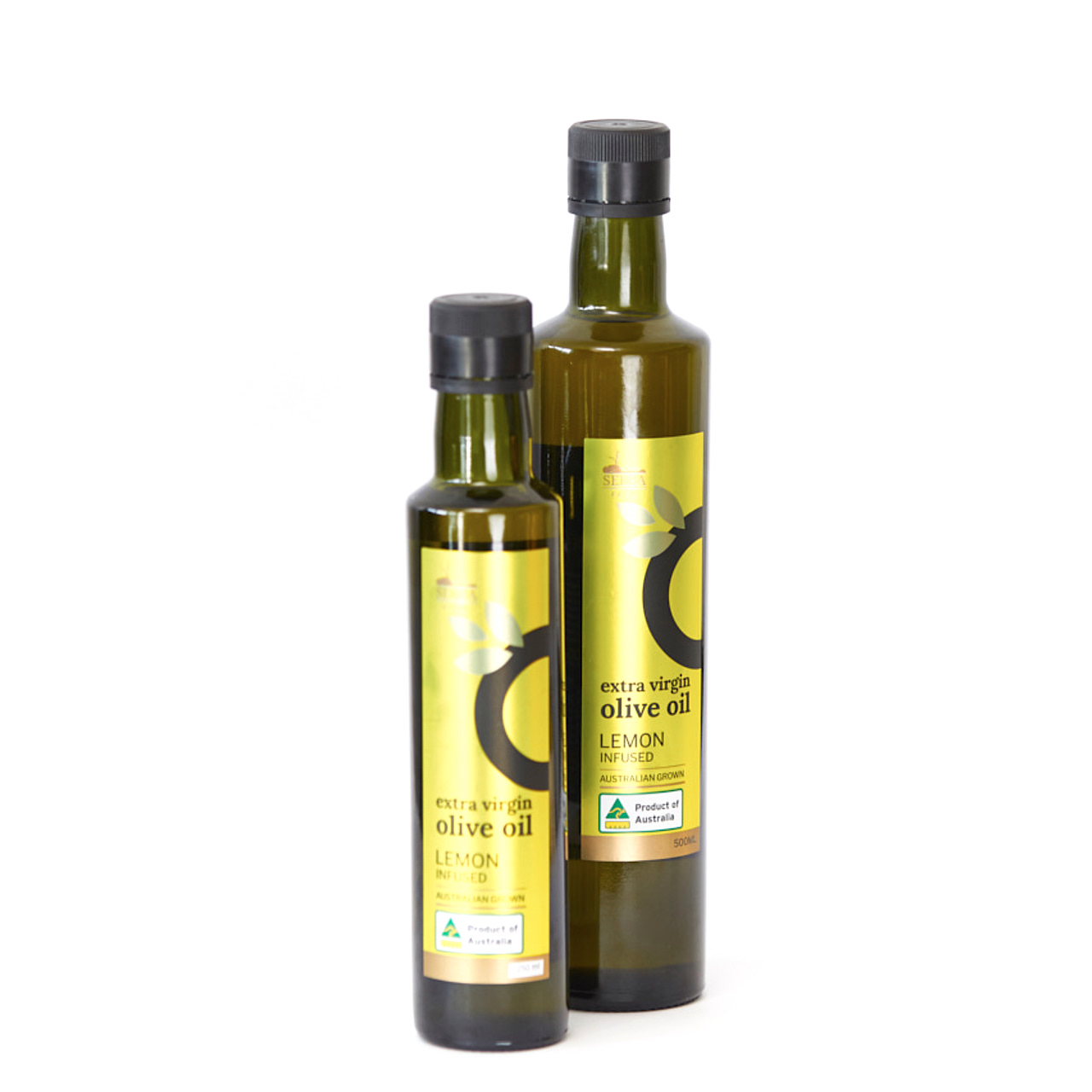 500ml Lemon Infused Extra Virgin Olive Oil Selba Farm
