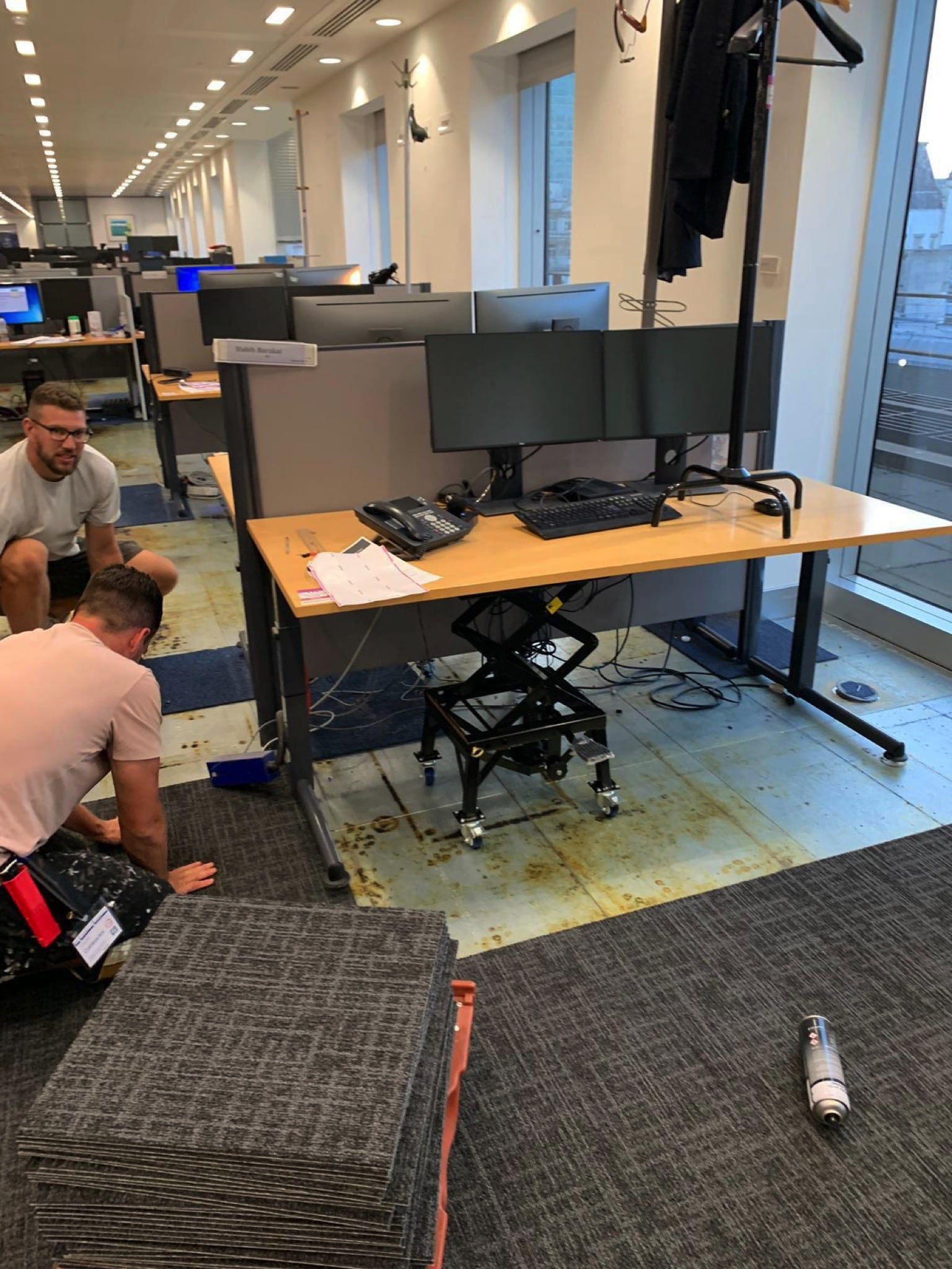 Can Carpet Tiles Be Reused in London Offices? Selby Contract Flooring