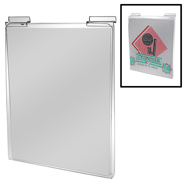 Acylic TShirt Display Slatwall.