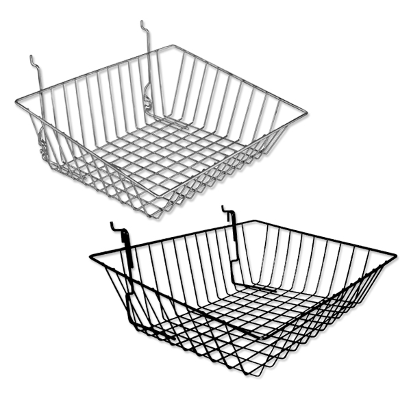 Shallow Front Sloping Basket.