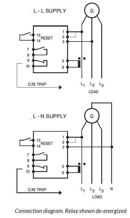 T2000 Reverse Power Relay Din Rail Mounted Selco Usa T2000 Reverse Power Relay Din Rail Mounted Selco Usa