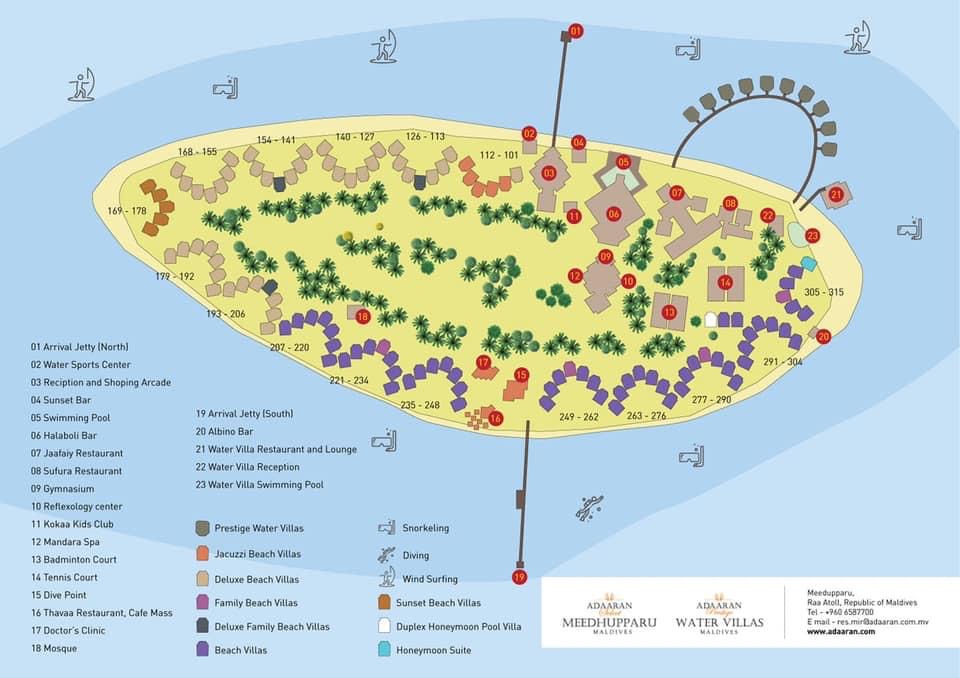 Meedhupparu Island Resort Map Adaaran Select Meedhupparu Select Representation