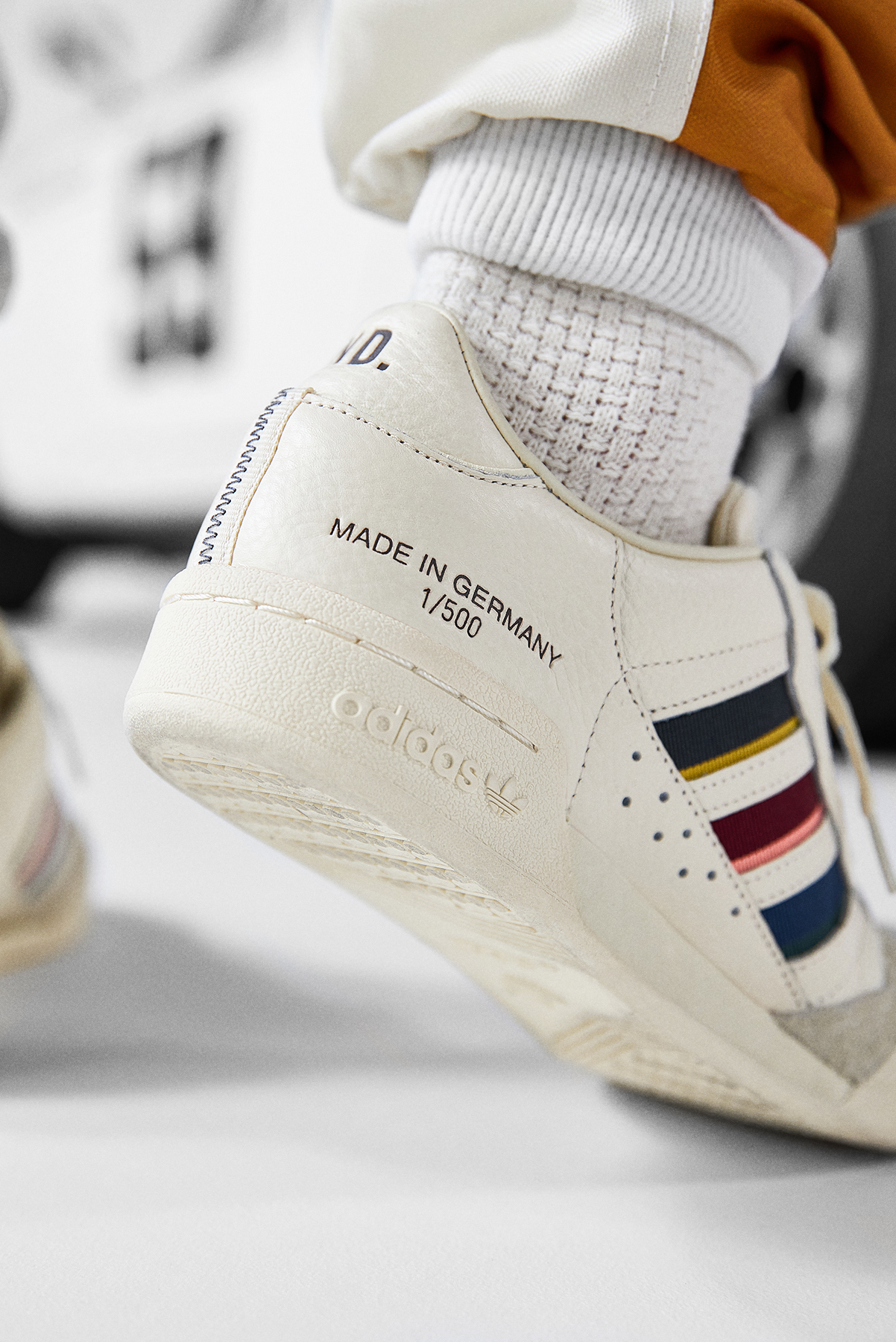 Duo END. x adidas Continental 80 striped MiG « German Engineering