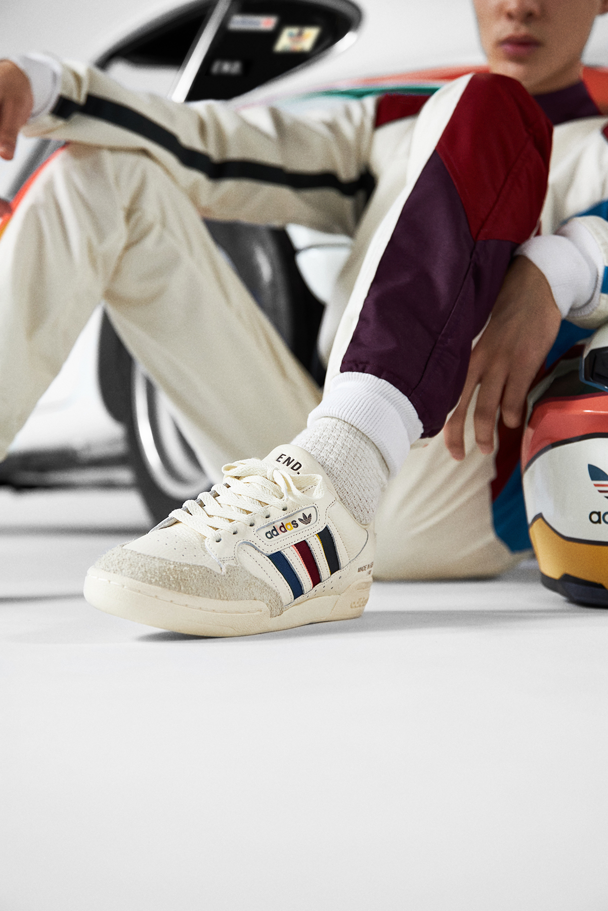 end clothing adidas continental 80