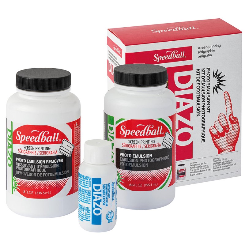 Speedball Diazo Kit (Photo Emulsion Sensitizer & PE Remover