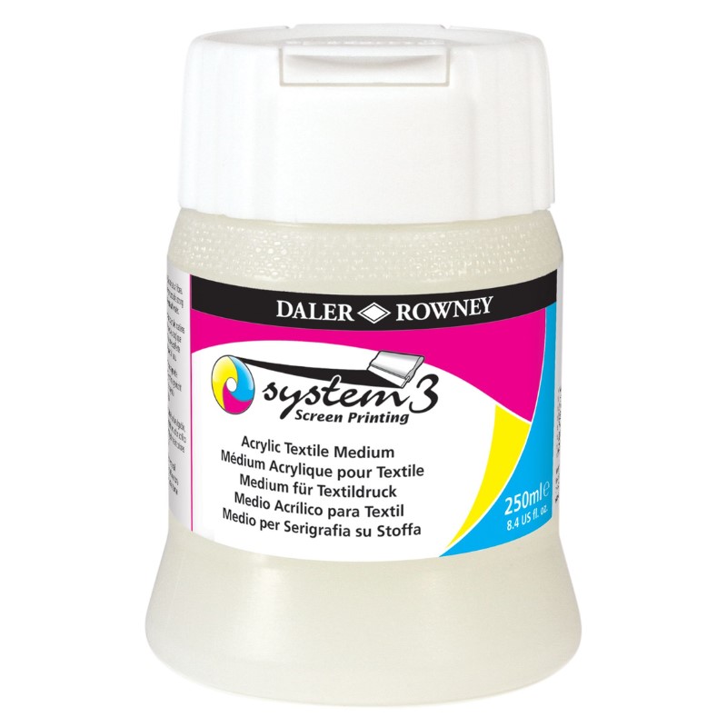 Daler Rowney System 3 Textile Screen Printing Medium