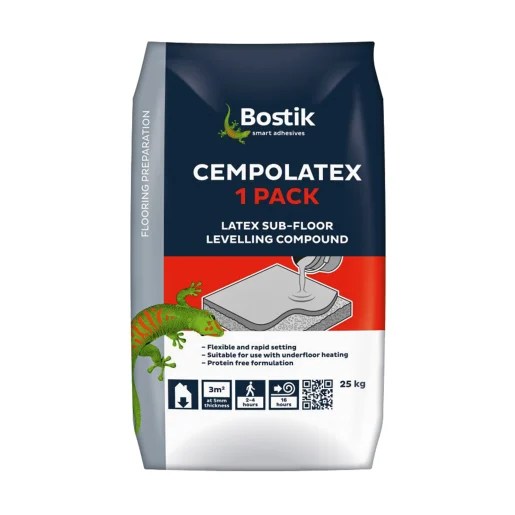 Bostik Cempolatex Levelling Compound 25kg Grey Select Building Supplies