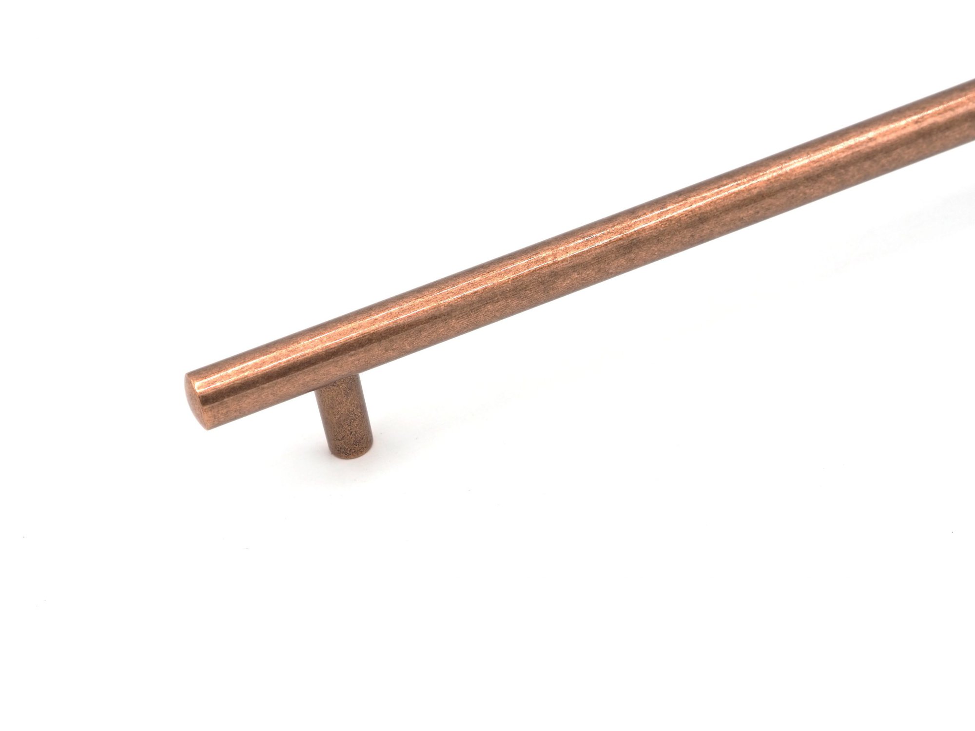 192mm Copper TBar Kitchen Cupboard Handle Select Components