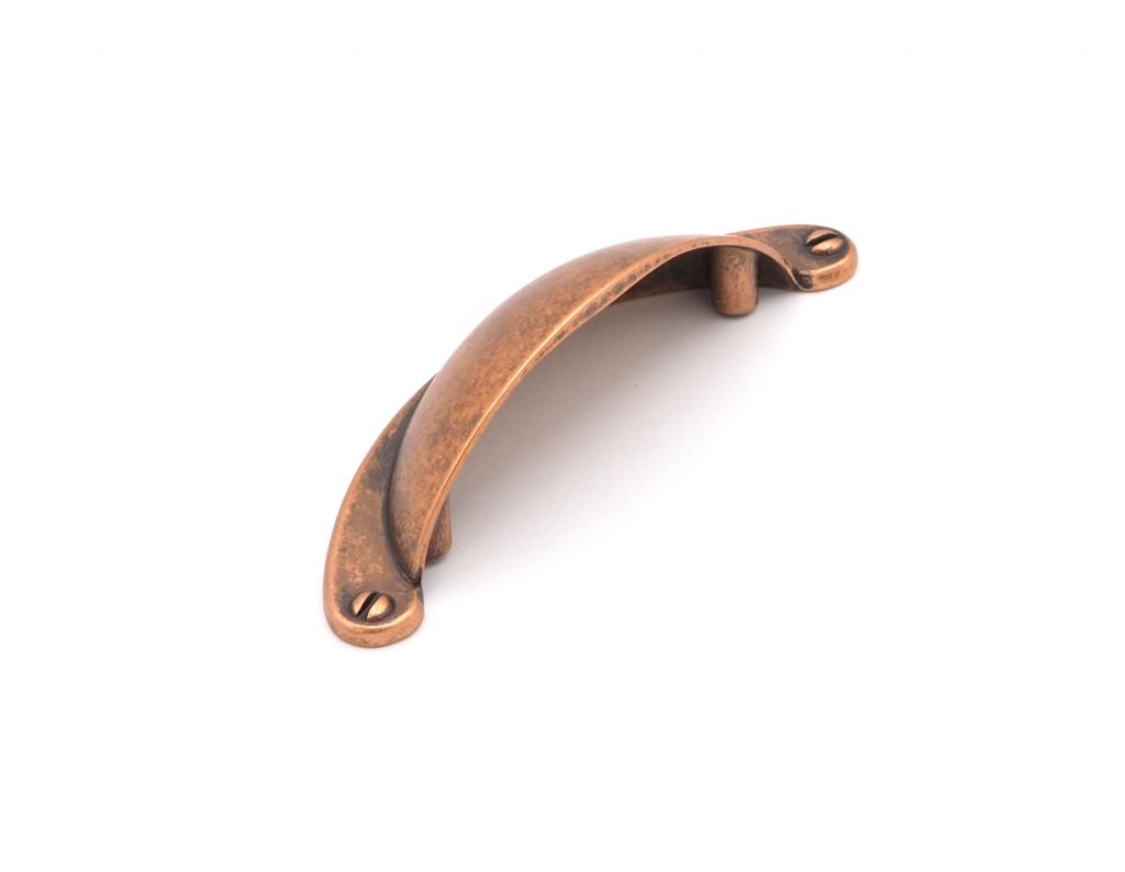 64mm Antique Copper Cup Kitchen Cupboard Handle Select Components