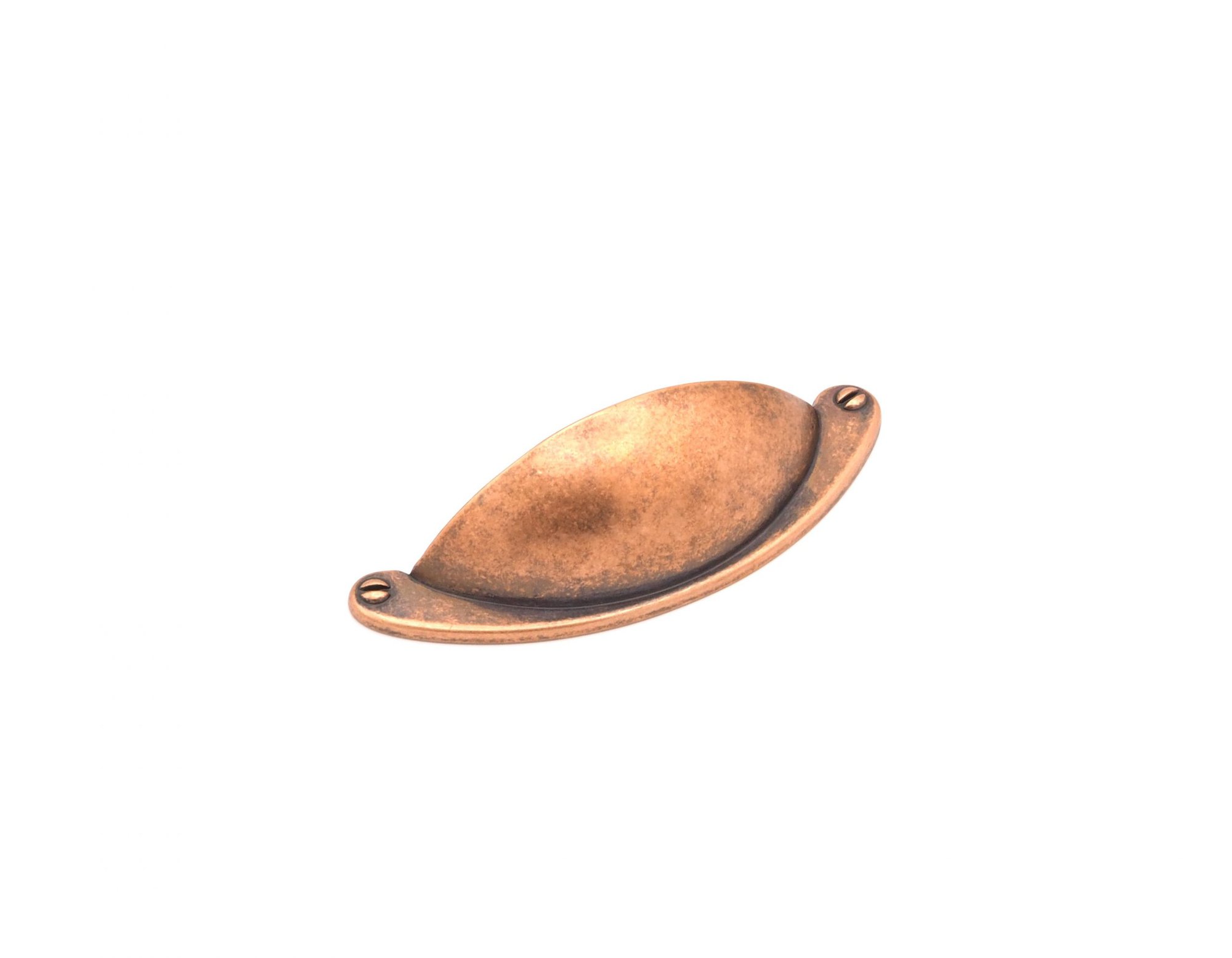64mm Antique Copper Cup Kitchen Cupboard Handle Select Components