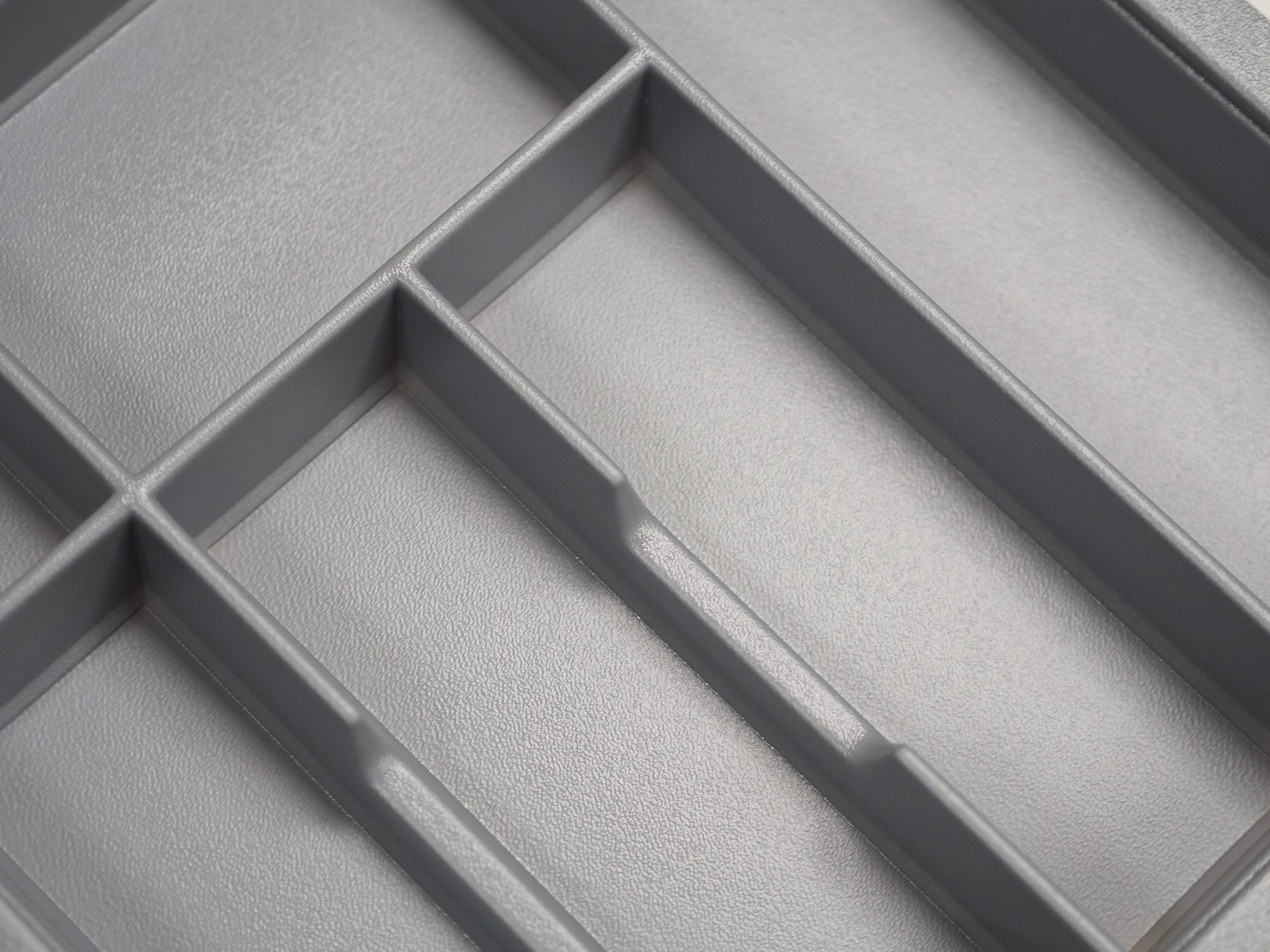 Tandembox Cutlery Trays for 500mm Drawers Grey Select Components